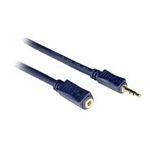 C2G G Velocity - Audio extension cable - mini-phone stereo 3.5 mm male to mini-phone stereo 3.5 mm female - 5 m - shielded