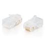 C2G Kabel / RJ45 CAT5E MOD Plug Flat Strnd 25PK