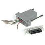 C2G Modular Adapter - Seriell adapter - RJ-45 (hona) till 15 pin D-Sub (DB-15) (hane) - grå