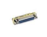 C2G Mini Gender Changer - Seriell/ parallell könbytare - DB-25 (hona) till DB-25 (hona) (81515)