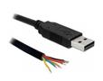 DELOCK USB Kabel USB A -> TTL6 seriell St/offene K