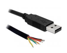 DELOCK USB Kabel USB A -> TTL6 seriell St/offene K