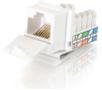 C2G Cbl/Cat5e 90 Keystone Jack Wht UK