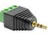 DELOCK Adapter Terminalblock 3pin -> 2,5mm stereo