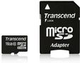 TRANSCEND MicroSDHC/ SDHC U1 400x - 16GB