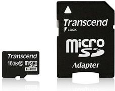 TRANSCEND MC SD 016GB Micro SDHC Class 10 UHS-I / 