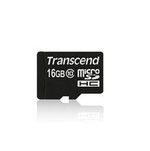 TRANSCEND d - Flash memory card - 16 GB - UHS Class 1 / Class10 - microSDHC (TS16GUSDCU1)
