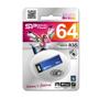 SILICON POWER USB-MINNE TOUCH 835 BLUE 64GB