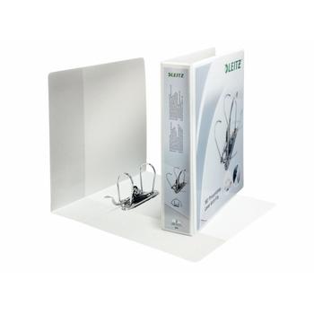LEITZ Panorama 180 Presentation Lever Arch Polypropylene A4 Plus 80mm Spine Width White (Pack 10) 42250001 (42250001)