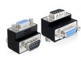 DELOCK Adapter Sub-D 9 Pin Stecker > Buchse 270° gewinkel