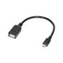 LOGILINK Kabel Adapter micro USB-B St. > USB-A Bu.