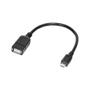 LOGILINK Kabel Adapter micro USB-B St. > USB-A Bu.