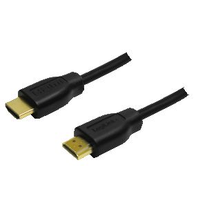 LOGILINK HDMI High Speed Ethernet 2x 19-pin ST bla (CH0037)