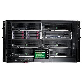 Hewlett Packard Enterprise HPE BLc3000 Platinum Enclosure with 4 AC Power Supplies 6 Fans ROHS 8 Insight Control Licenses (696908-B21)