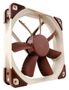 NOCTUA NF-S12A PWM - Kabinet køler - 120mm - Brun - 17 dBA