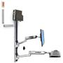 ERGOTRON LX SIT STAND WALL MOUNT SYSTEM SMALL BLACK CPU HOLDER ACCS