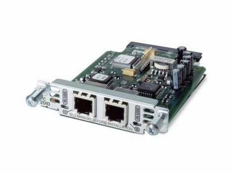 CISCO 2-Port Voice Interface Card FXS and DID (VIC3-2FXS-E/DID= $DEL)
