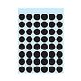 HERMA Vario labels ø 12mm black (240)