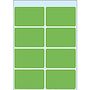 HERMA 3695 Multi-Purpose Labels 26 x 40mm Green, (10x40)