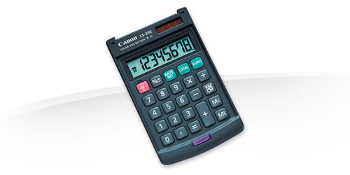 CANON LS-39E pocket calculator (4046A014)