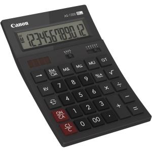 CANON AS-1200 mini table calculator 12 digits solar panel battery (4599B001)