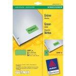 AVERY Coloured Mini Labels, Green (L604020)