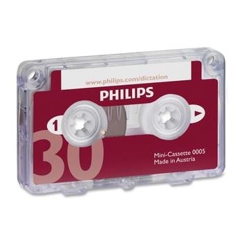 PHILIPS 0005 dikterbånd mini-cassette (LFH0005/60*10)