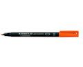 STAEDTLER 314-4 LUMOCOLOR PERMANENT PEN B CHISEL TIP ORANGE