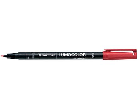 STAEDTLER Marker Lumocolor Perm 0,4mm rød (313-2*10)
