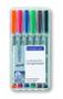 STAEDTLER 315 WP6 LUMOCOLOR NON PERMANENT PEN M (SET OF 6 COLORS)