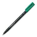 STAEDTLER 318-5 LUMOCOLOR PEN PERMANENT FINE GREEN