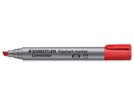 STAEDTLER Lumocolor Flipchart marker 2mm rød (356 B-2*10)