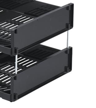 DURABLE OPTIMO Höhendistanzstifte Briefablage 4 Stück (1700132001)