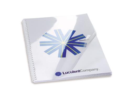 GBC Binding Cover HiClear A5 240mic 100pcs (4400025)