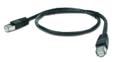 GEMBIRD patchcord RJ45, cat.5e, FTP, 0.5m, black