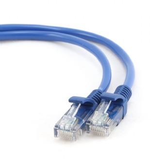 GEMBIRD patchcord RJ45, cat.5e, UTP, 5m, blue (PP12-5M/B)