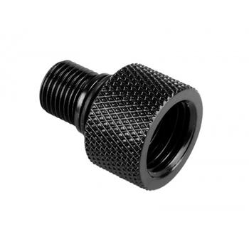 BITSPOWER Auslass-Adapter auf IG 1/4 Zoll für Eheim 1046 - matt black (BP-MBWP-C19)