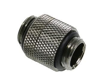 BITSPOWER Adapter 2x 1/4 Zoll - drehbar, shiny black (BP-BSRG)