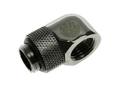 BITSPOWER Winkel 1/4 Zoll auf IG 1/4 Zoll - drehbar, shiny black