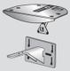 POLYCOM EAGLE EYE CAMERA WALL/ PANEL/ SHELF MOUNTING BRACKET