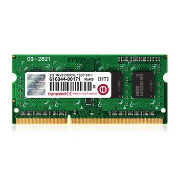 TRANSCEND d - DDR3 - module - 4 GB - SO-DIMM 204-pin - 1600 MHz / PC3-12800 - CL11 - 1.5 V - unbuffered - non-ECC - for Acer Aspire E1, Z1800, Veriton N4620G_Hc2377,  Dell Inspiron 14 3437, 17R 7720 (TS512MSK64V6H)