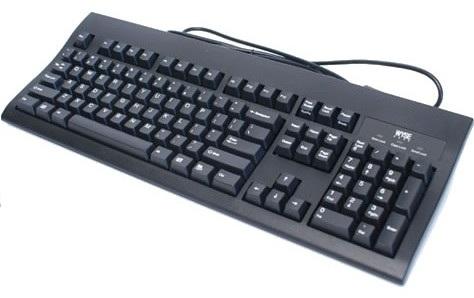WYSE Enhanced Keyboard for C class, V class and R class thin clients. PS/2 keyboard  (Black colour) Norwegian  (770413-07L $DEL)