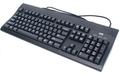 WYSE Enhanced Keyboard for C class, V class and R class thin clients. PS/2 keyboard  (Black colour) Norwegian 