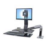 Ergotron WorkFit-A LCD HD with Worksurface+ Standing Desk - monteringssett - for LCD-skjerm / tastatur / mus (24-317-026)