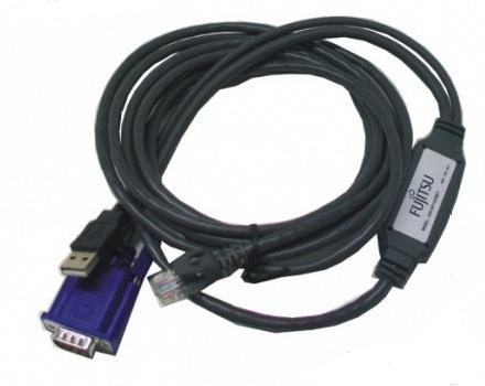 FUJITSU Konsolswitch adapter USB-VGA (S26361-F4473-L225)
