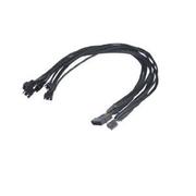 AKASA splitterkabel til 4-pins blæsere, fra 1 til 5, 1x4-pin PWM hun