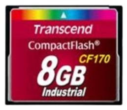 TRANSCEND CF Card 8GB (170x) Industrial (TS8GCF170)