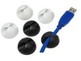LOGILINK KAB0009 cable clamp Black, 