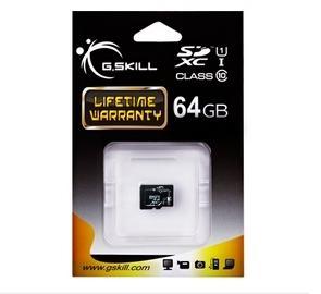 G.SKILL microSD64GB Cl10SDXC GSK (FF-TSDXC64GN-U1)