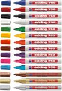 EDDING 750 Paint Marker Bullet Tip 2-4mm Line Gold (Pack 10) - 4-750053